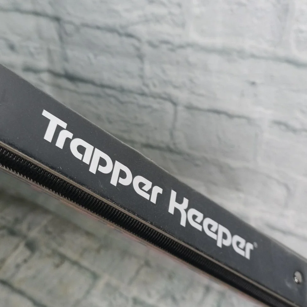 Mead Trapper Keeper 3 Ring Binder Retro Geometric Animal Print Design a6